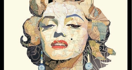 Коллаж Marilyn Monroe NEW IMPRESSION
