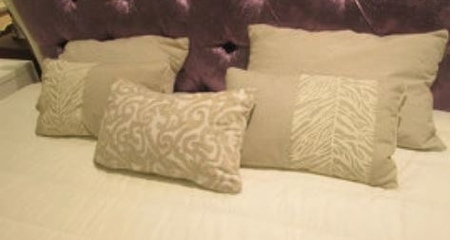 AELITA Покрывало + 5 подушек ORANGE DECOR