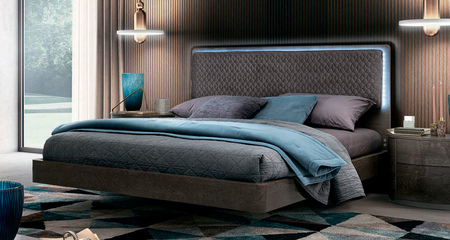Кровать MAIA 160 CAMELGROUP (MIRAGLIO COL. 205 fumo)