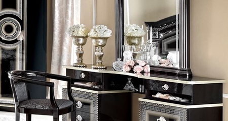 Полукресло AIDA BLACK SILVER CAMELGROUP