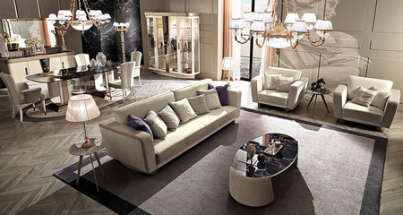 Итальянский диван 3-х местный Diamond MOBILPIU LUXURY
