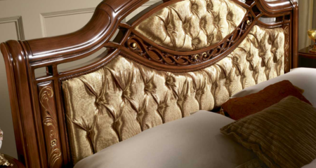 Кровать капитонне с пуговицами (сетка 160х190) REGINA NOCE MobilPiu Luxury