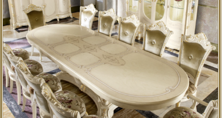 Раздвижной овальный стол Madame Royale MOBILPIU LUXURY