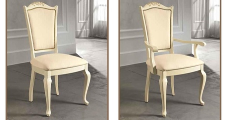 Полукресло Viola Luxor” из экокожи Silvia 31 VIOLA IVORY MOBILPIU LUXURY