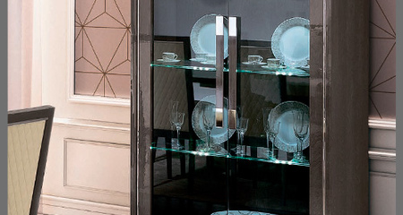 2-дверная витрина (SLIM) PLATINUM CAMELGROUP