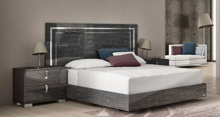 Кровать двуспальная SARAH GREY BIRCH 160 Status