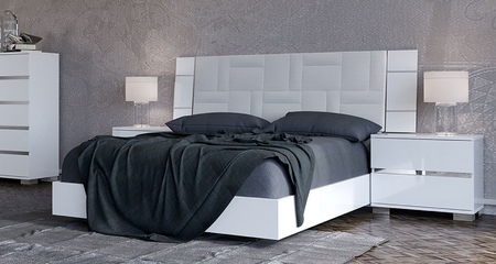 Кровать двуспальная с мягким изголовьем DREAM King Size Status
