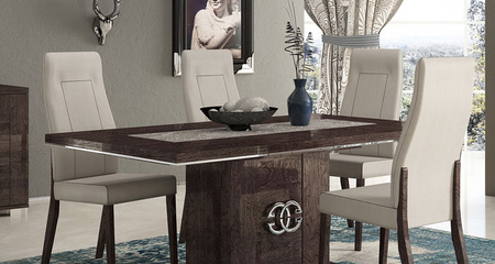 Обеденный стол 180 PRESTIGE UMBER BIRCH Status