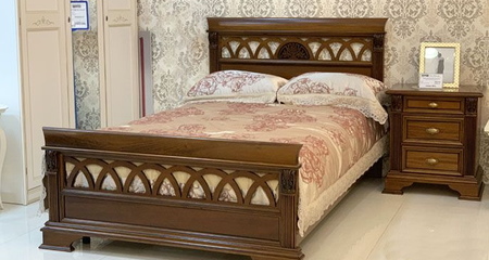 Кровать 90*200 с изножьем PUCCINI CILIEGIO Claudio Saoncella