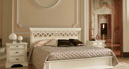 Кровать 180*200 без изножья Puccini Laccato Claudio Saoncella