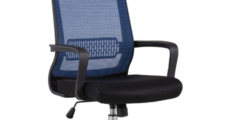 Кресло офисное TopChairs Style голубое Stool Group