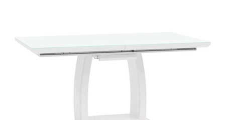 Стол обеденный Орлеан раскладной 140-170*80 глянцевый белый Stool Group