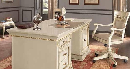 Стол письменный Prama Palazzo Ducale laccato, 2-х тумбовый BAKOKKO (71BO02SR)