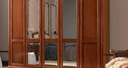 Шкаф платяной Prama Palazzo Ducale ciliegio, 5-ти дверный, без зеркал Bakokko (71CI05AR)