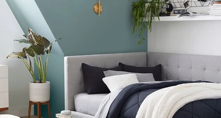Кровать Grid-Tufted Full Corner Idealbeds