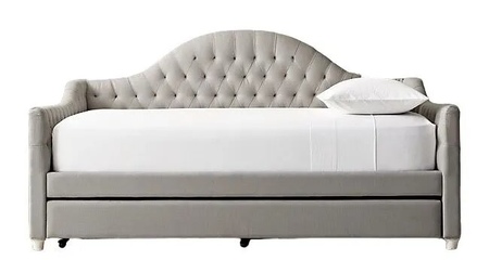 Кровать детская дейбед с дополнительным спальным местом Reese Tufted Idealbeds