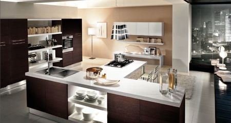 Кухня HOME CUCINE Sygna frontali wengè