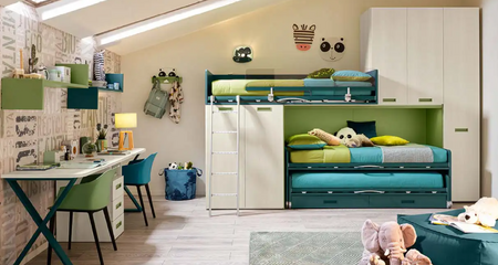 Двухъярусная кровать Moretti Compact КС 509.