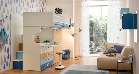 Двухъярусная кровать Moretti Compact КС 511.