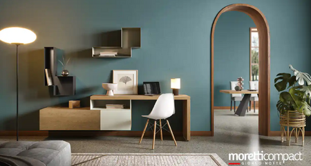 Стеновые шкафы KM321 Moretti Compact.