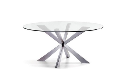 Cattelan Italia spyder 130 75 inox - Стол Spyder