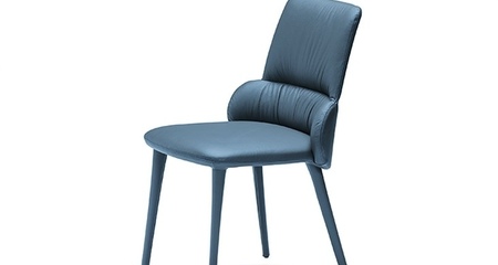 Cattelan Italia ginger ecopelle blue - Стул Ginger