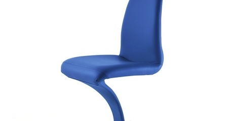Cattelan Italia betty 08 ecopelle blue - Стул Betty