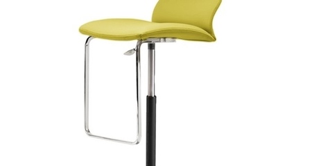Cattelan Italia vito x sgabello ecopelle yellow - Барный стул Vito