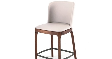 Cattelan Italia magda sgabello a64 frrb ecopelle white - Барный стул Magda