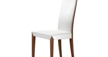 Cattelan Italia lady fnc cuoio white - Стул Lady