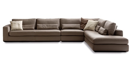Ditre Italia loman L300MS + C1000 + L3A00D brown - Диван Loman