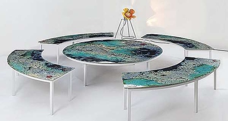 Стол DOMIZIANI FESTIVAL COLLECTION - TAVOLO E PANCHE