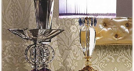 Настольная лампа CASPANI TINO CH/L1L/F600