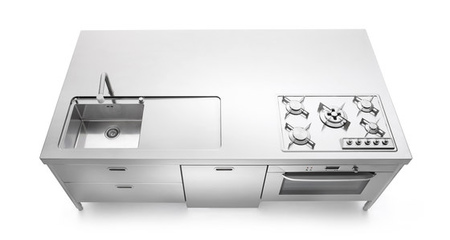 Мини-кухня ALPES-INOX 1428293