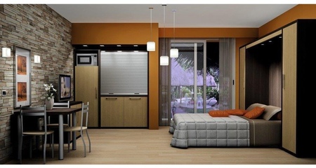 Гостиничный номер Mobilspazio STUDIO LARICE E WENGE