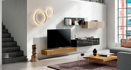 Стеллаж 36e8 Wall Unit - 0881 by LAGO
