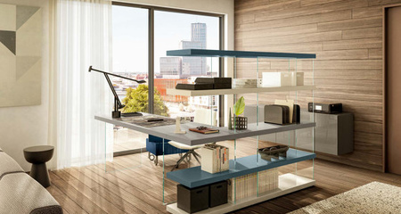 Air Study Shelving - 1256 by LAGO
