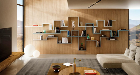 Lagolinea Bookshelf - 1222 by LAGO